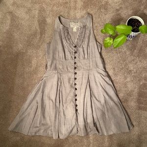 Anthropologie Nick & Mo Grey dress, size M